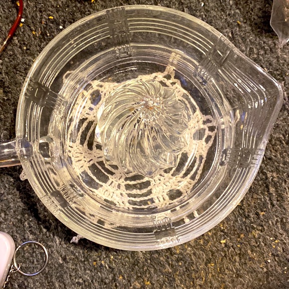 juice Other - Vintage glass juicer anchor hocking pyrex retro decor orange juice bar bartender